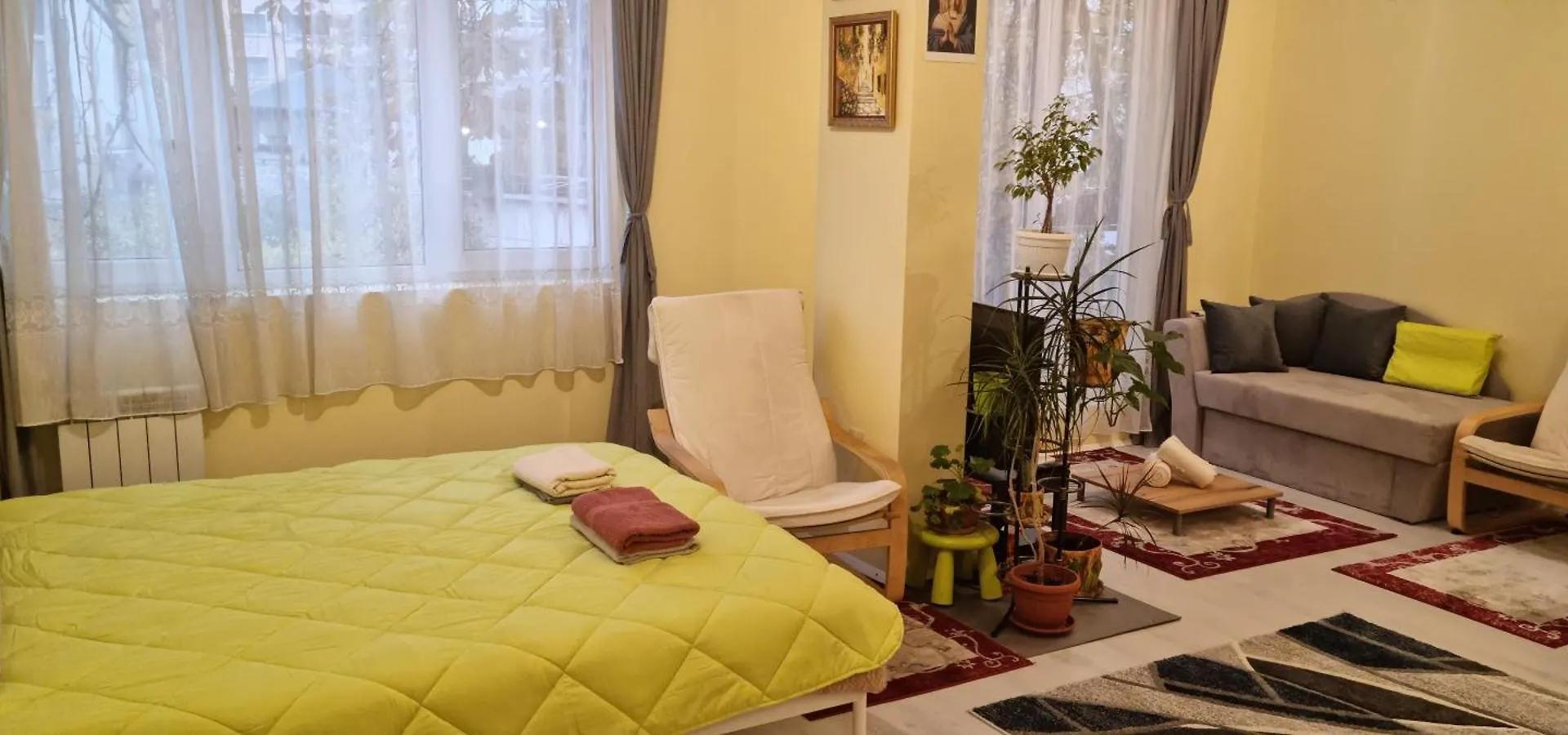 Peaceful Studio In The City Center, Close To Subway, Medical University Sofia 0*,